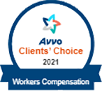 Logo Recognizing Walker, Billingsley & Bair's affiliation with AVVO Client's Choice