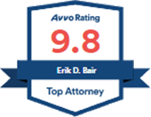 Logo Recognizing Walker, Billingsley & Bair's affiliation with AVVO Top Attorney